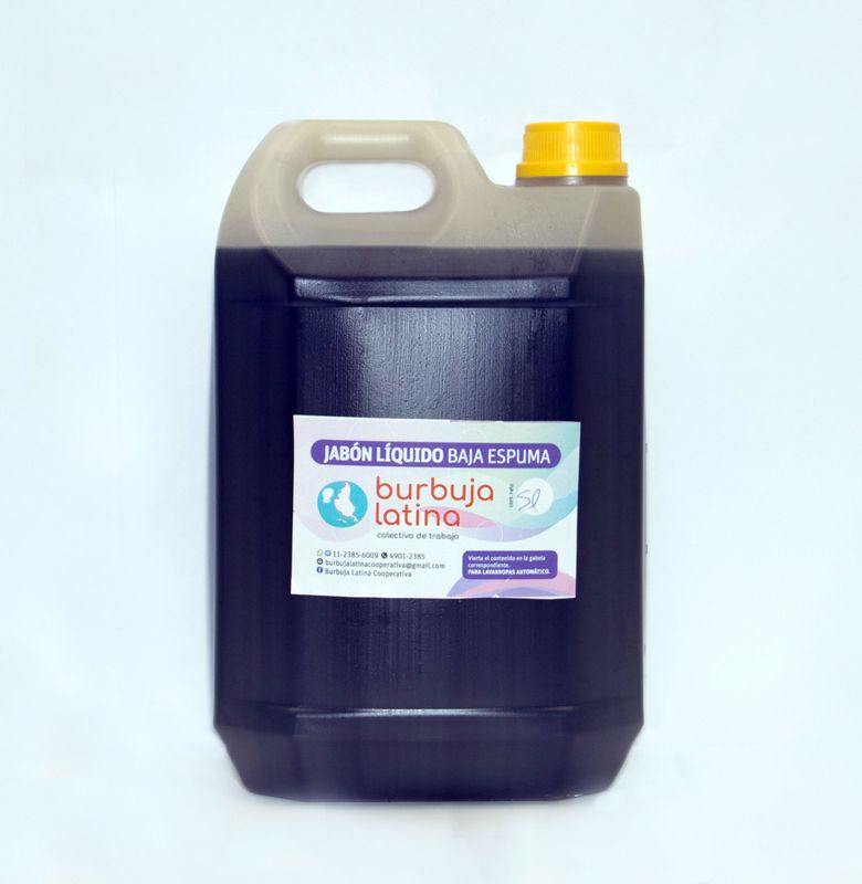 Jabón Liquido Baja Espuma 5lt